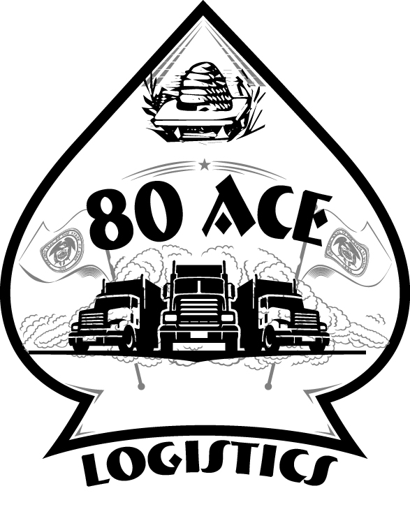 Trucking company logo design