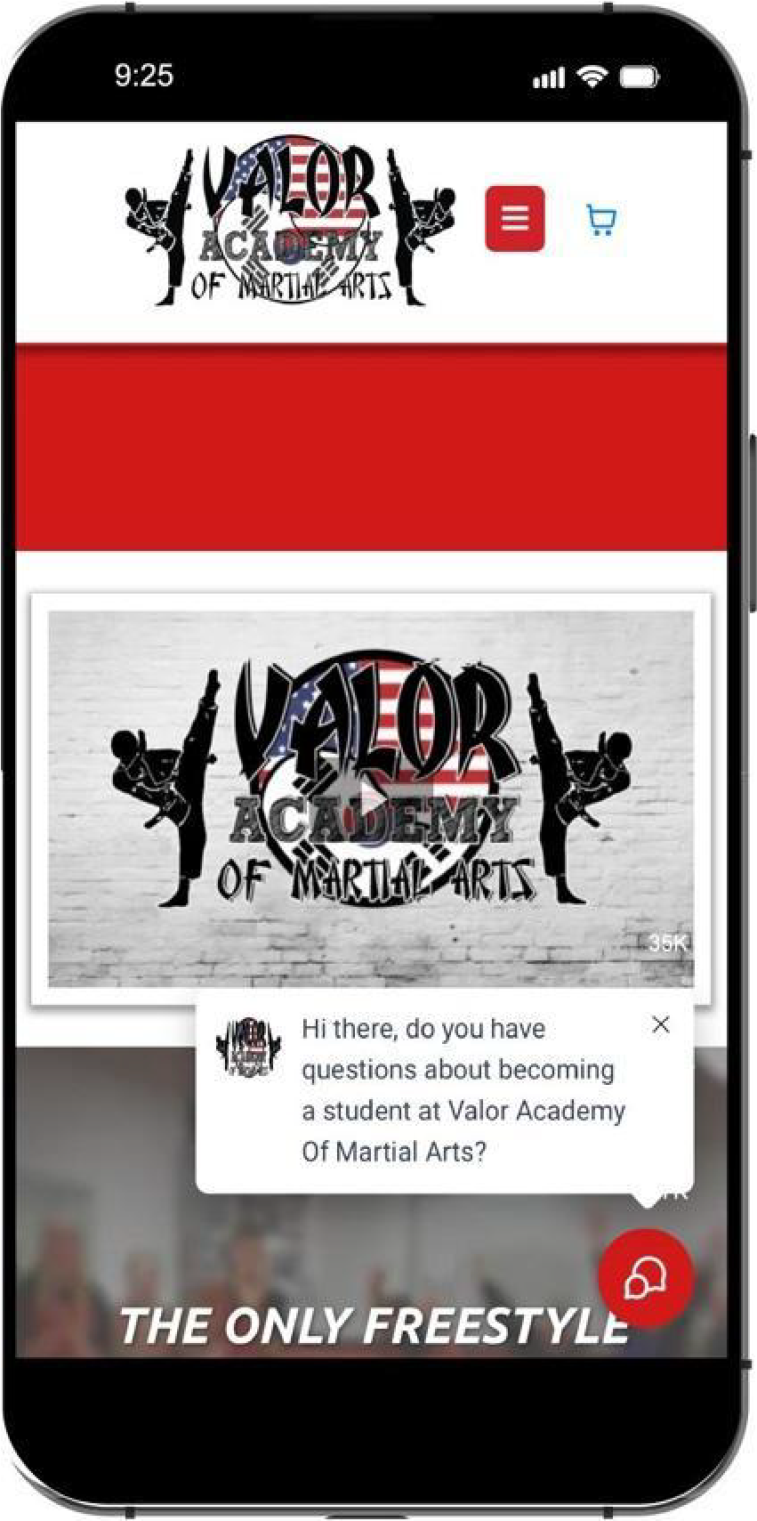 Image of the product page mockup