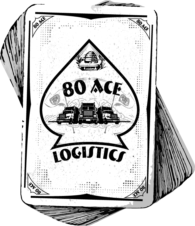 Trucking company logo design