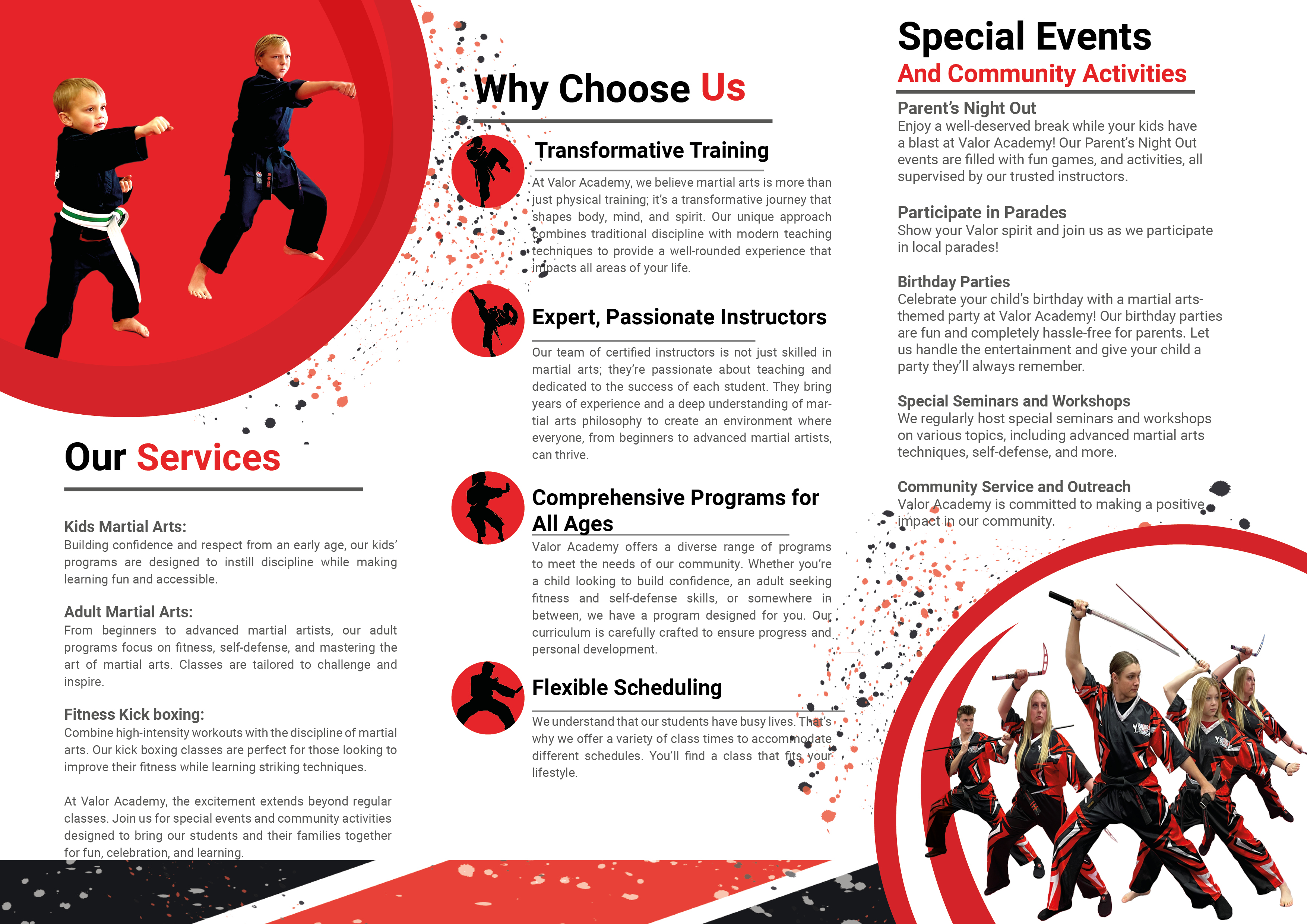 Brochure print design