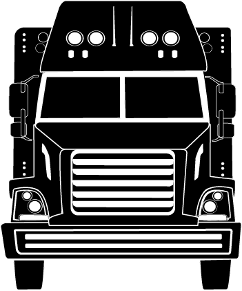 Trucking company logo design